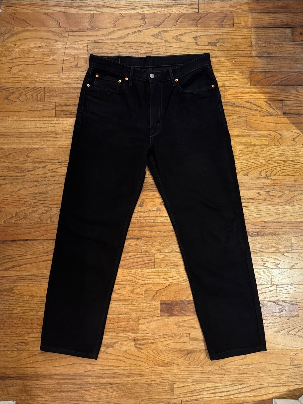 Levi's 550 Black Relaxed Jeans